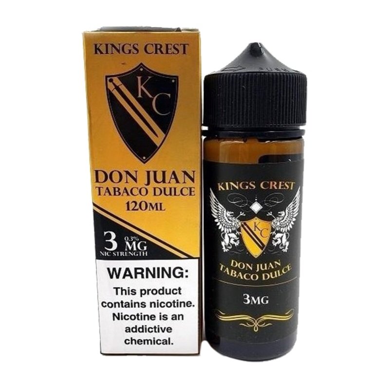Kings Crest Don Juan Tabaco Dulce E-liquid