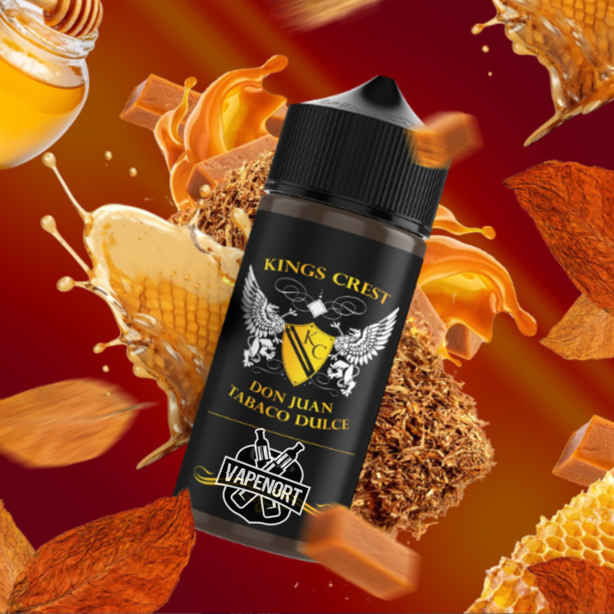 Kings Crest Tabaco Dulce Salt - Imagen 2