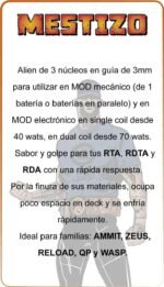 Resistencias Chino Vape Mestizo - Imagen 2