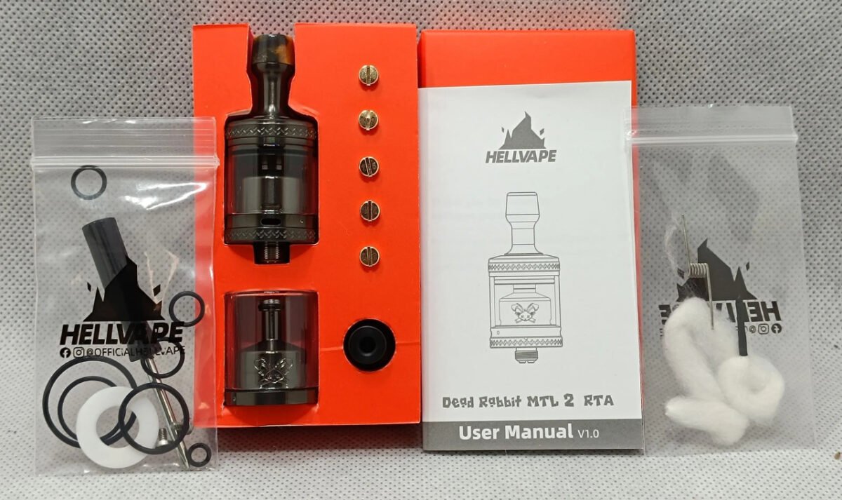 Atomizador Hellvape Dead Rabbit Mtl Rta 2ml - Imagen 2