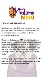 Resistencias Chino Vape Alien Madame - Imagen 3