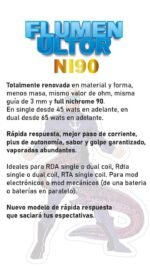 Resistencias Chino Vape Flumen Ultor - Imagen 3