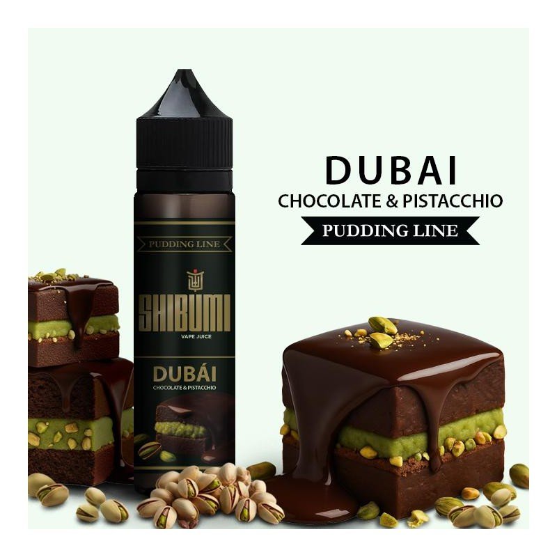 E-Liquids Shibumi Dubai Chocolate & Pistacchio