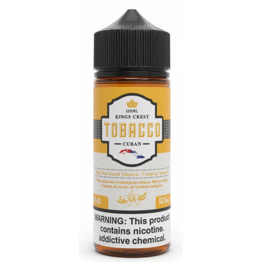 E-Liquid Kings Crest Cuban Tobacco